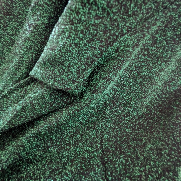 NWT Hot & Delicious Green Sparkle Shimmer Leggings - Picture 6 of 6
